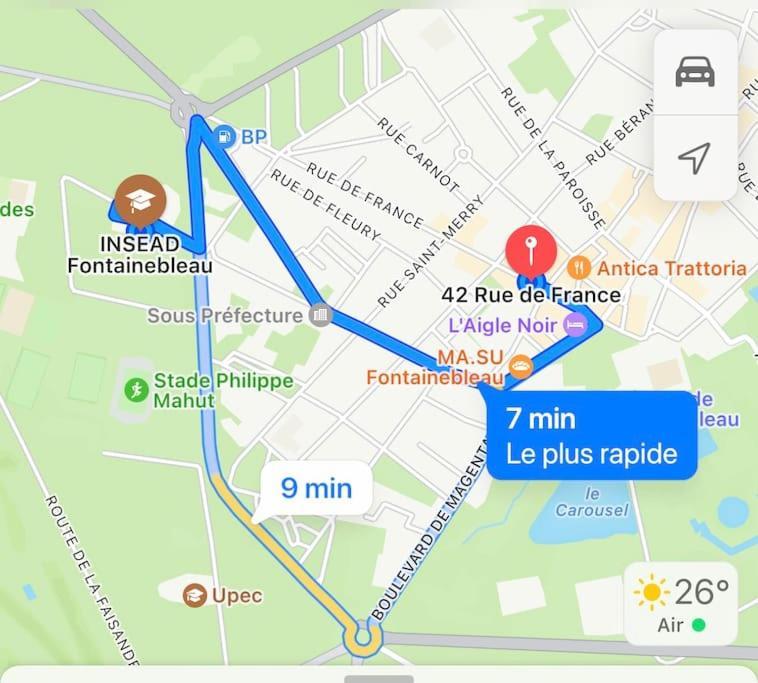 Peaceful Stay Near Insead And Castle فونتانبلو المظهر الخارجي الصورة